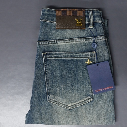 Wholesale Louis Vuitton LV Jeans For Men #1263734 $56.00 USD, Wholesale Quality Replica Louis Vuitton LV Jeans