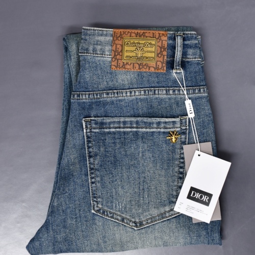 Wholesale Christian Dior Jeans For Men #1263735 $56.00 USD, Wholesale Quality Replica Christian Dior Jeans