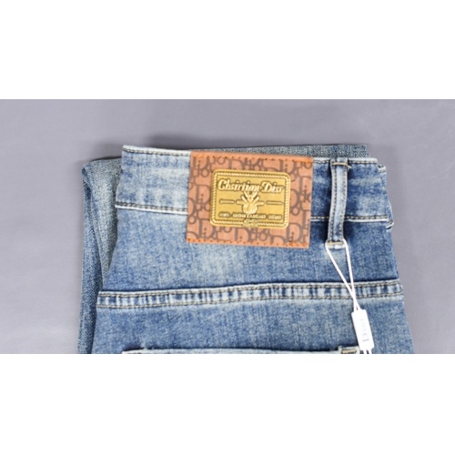 Replica Christian Dior Jeans For Men #1263735 $56.00 USD for Wholesale