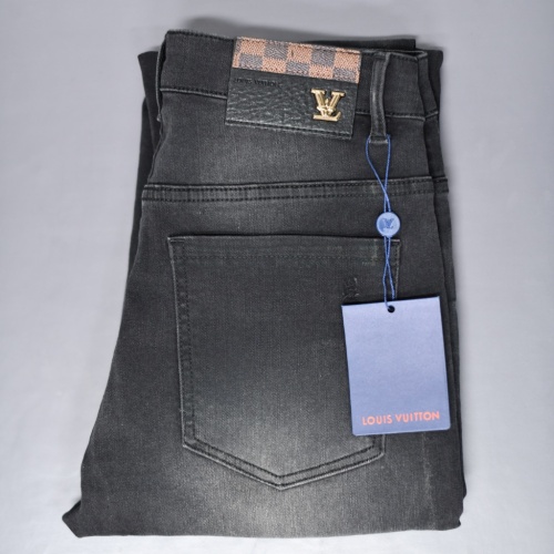 Wholesale Louis Vuitton LV Jeans For Men #1263741 $56.00 USD, Wholesale Quality Replica Louis Vuitton LV Jeans