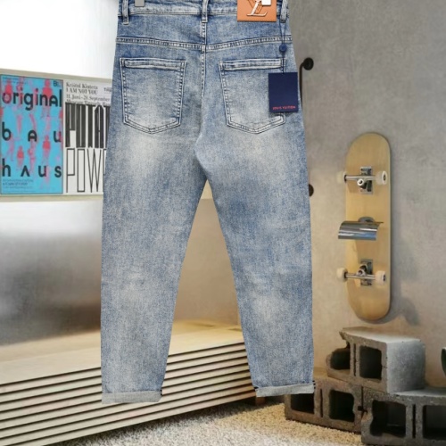 Replica Louis Vuitton LV Jeans For Men #1263744 $56.00 USD for Wholesale