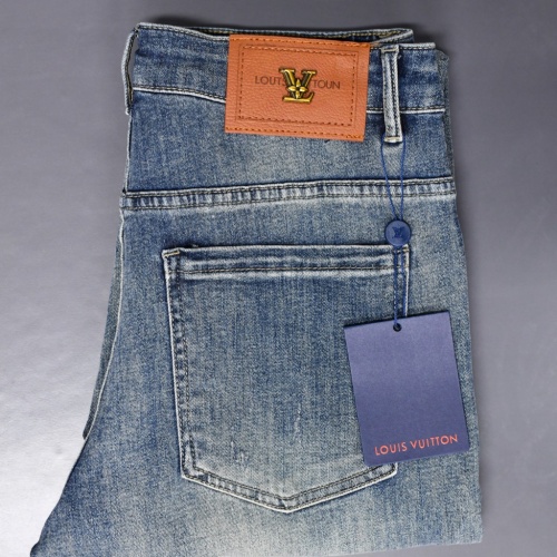 Wholesale Louis Vuitton LV Jeans For Men #1263745 $56.00 USD, Wholesale Quality Replica Louis Vuitton LV Jeans