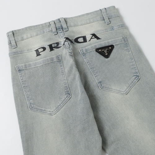 Replica Prada Jeans For Men #1263748 $42.00 USD for Wholesale