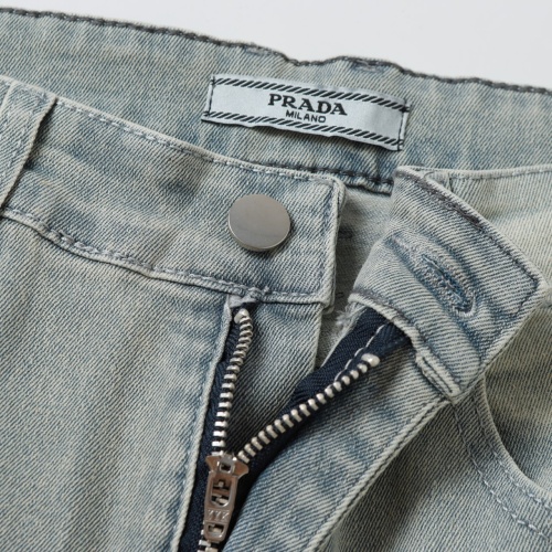 Replica Prada Jeans For Men #1263748 $42.00 USD for Wholesale