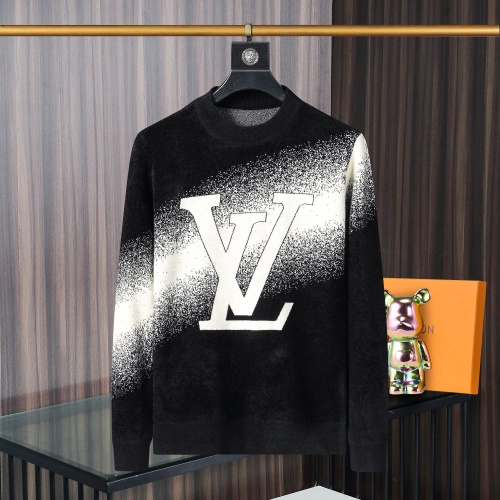 Wholesale Louis Vuitton LV Sweaters Long Sleeved For Men #1263759 $48.00 USD, Wholesale Quality Replica Louis Vuitton LV Sweaters