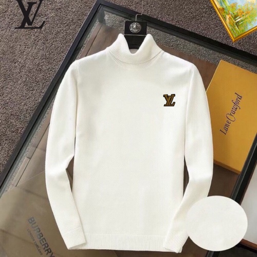 Wholesale Louis Vuitton LV Sweaters Long Sleeved For Men #1263767 $42.00 USD, Wholesale Quality Replica Louis Vuitton LV Sweaters