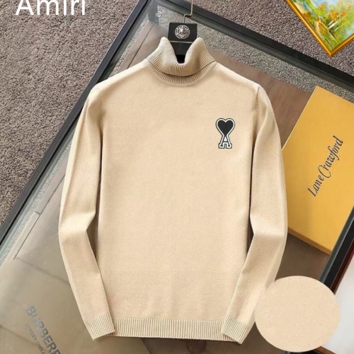 Wholesale Amiri Sweaters Long Sleeved For Men #1263786 $42.00 USD, Wholesale Quality Replica Amiri Sweaters