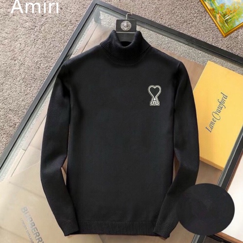 Wholesale Amiri Sweaters Long Sleeved For Men #1263787 $42.00 USD, Wholesale Quality Replica Amiri Sweaters