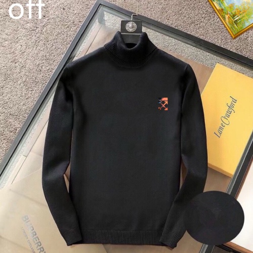 Wholesale Off-White Sweaters Long Sleeved For Men #1263802 $42.00 USD, Wholesale Quality Replica Off-White Sweaters