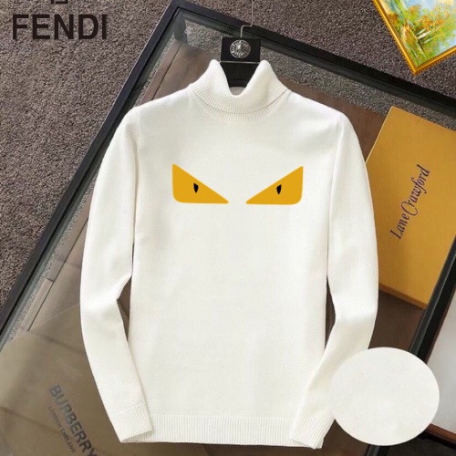 Wholesale Fendi Sweaters Long Sleeved For Men #1263803 $42.00 USD, Wholesale Quality Replica Fendi Sweaters