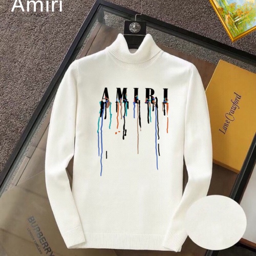 Wholesale Amiri Sweaters Long Sleeved For Men #1263812 $42.00 USD, Wholesale Quality Replica Amiri Sweaters