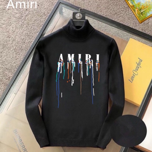 Wholesale Amiri Sweaters Long Sleeved For Men #1263814 $42.00 USD, Wholesale Quality Replica Amiri Sweaters