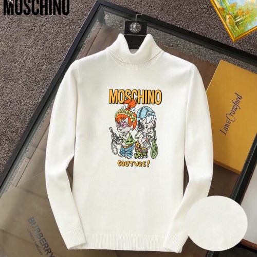 Wholesale Moschino Sweaters Long Sleeved For Men #1263830 $42.00 USD, Wholesale Quality Replica Moschino Sweaters