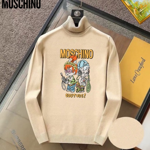 Wholesale Moschino Sweaters Long Sleeved For Men #1263831 $42.00 USD, Wholesale Quality Replica Moschino Sweaters