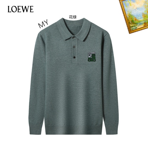 Wholesale LOEWE Sweaters Long Sleeved For Men #1263850 $42.00 USD, Wholesale Quality Replica LOEWE Sweaters