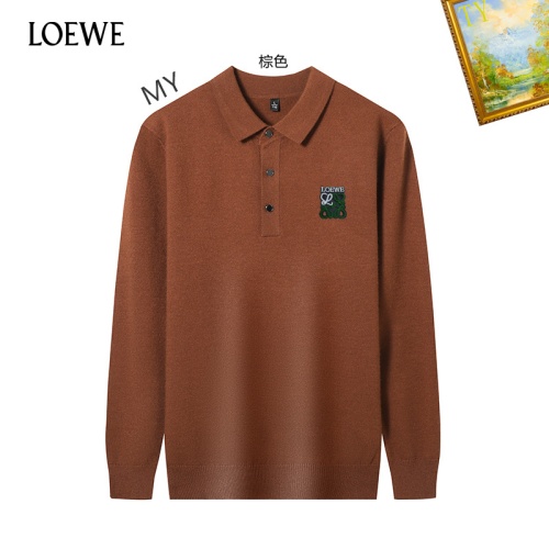 Wholesale LOEWE Sweaters Long Sleeved For Men #1263851 $42.00 USD, Wholesale Quality Replica LOEWE Sweaters