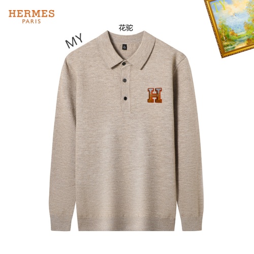 Wholesale Hermes Sweaters Long Sleeved For Men #1263858 $42.00 USD, Wholesale Quality Replica Hermes Sweaters