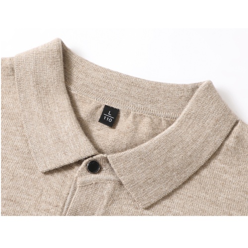 Replica Hermes Sweaters Long Sleeved For Men #1263858 $42.00 USD for Wholesale