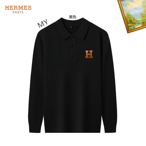 Wholesale Hermes Sweaters Long Sleeved For Men #1263862 $42.00 USD, Wholesale Quality Replica Hermes Sweaters