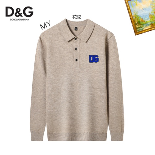 Wholesale Dolce &amp; Gabbana D&amp;G Sweaters Long Sleeved For Men #1263903 $42.00 USD, Wholesale Quality Replica Dolce &amp; Gabbana D&amp;G Sweaters