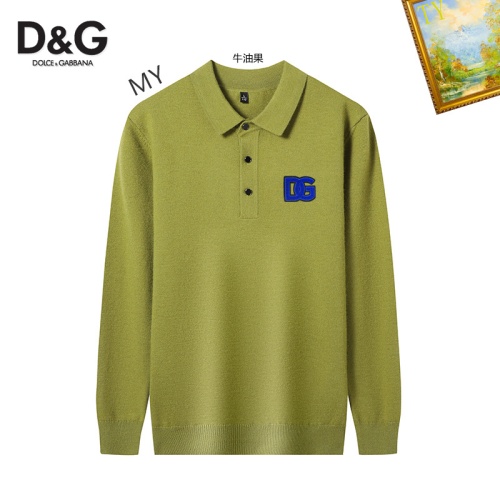 Wholesale Dolce &amp; Gabbana D&amp;G Sweaters Long Sleeved For Men #1263904 $42.00 USD, Wholesale Quality Replica Dolce &amp; Gabbana D&amp;G Sweaters