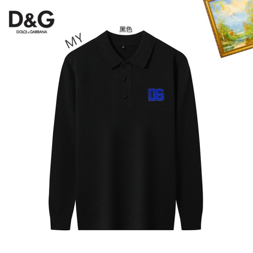 Wholesale Dolce &amp; Gabbana D&amp;G Sweaters Long Sleeved For Men #1263907 $42.00 USD, Wholesale Quality Replica Dolce &amp; Gabbana D&amp;G Sweaters