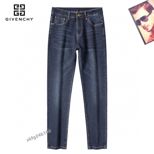 Replica Givenchy Jeans For Men #1263921 $42.00 USD for Wholesale