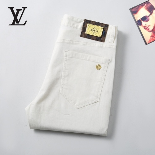 Wholesale Louis Vuitton LV Jeans For Men #1263923 $42.00 USD, Wholesale Quality Replica Louis Vuitton LV Jeans