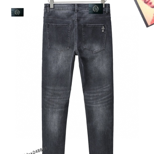 Replica Chrome Hearts Jeans For Men #1263924 $42.00 USD for Wholesale