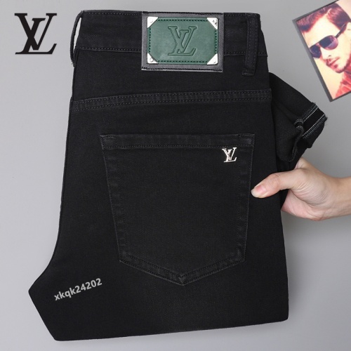 Wholesale Louis Vuitton LV Jeans For Men #1263926 $42.00 USD, Wholesale Quality Replica Louis Vuitton LV Jeans