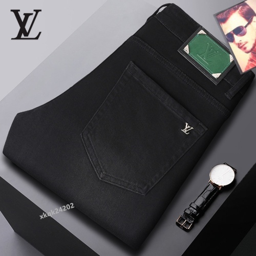 Replica Louis Vuitton LV Jeans For Men #1263926 $42.00 USD for Wholesale