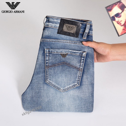 Wholesale Armani Jeans For Men #1263927 $42.00 USD, Wholesale Quality Replica Armani Jeans