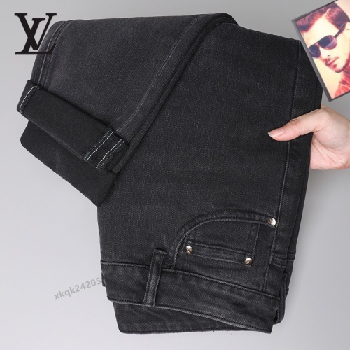 Replica Louis Vuitton LV Jeans For Men #1263931 $42.00 USD for Wholesale