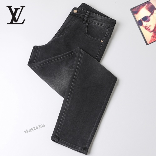 Replica Louis Vuitton LV Jeans For Men #1263931 $42.00 USD for Wholesale