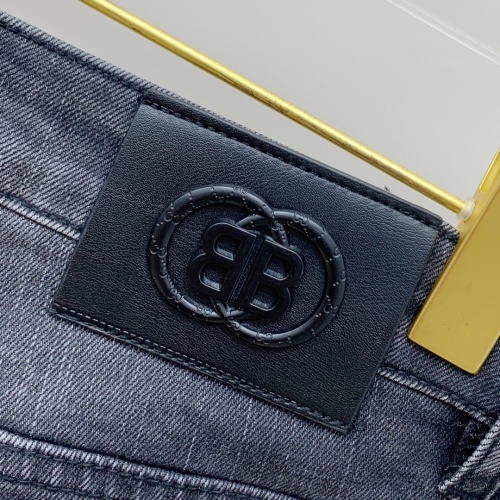 Replica Balenciaga Jeans For Men #1263936 $42.00 USD for Wholesale