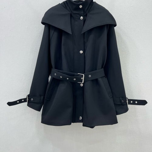 Wholesale Christian Dior Coat Long Sleeved For Women #1263946 $108.00 USD, Wholesale Quality Replica Christian Dior Coat