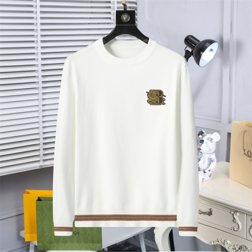 Wholesale Burberry Fashion Sweaters Long Sleeved For Men #1263966 $45.00 USD, Wholesale Quality Replica Burberry Fashion Sweaters