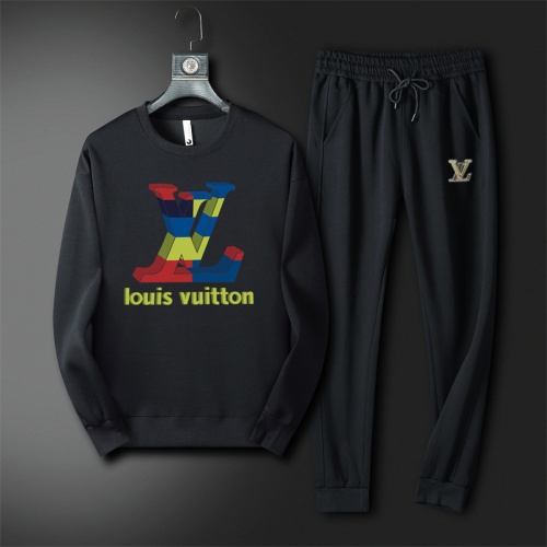 Wholesale Louis Vuitton LV Tracksuits Long Sleeved For Men #1263981 $72.00 USD, Wholesale Quality Replica Louis Vuitton LV Tracksuits