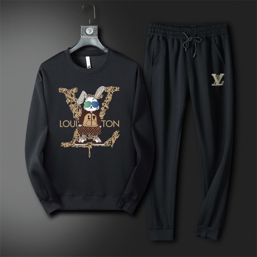 Wholesale Louis Vuitton LV Tracksuits Long Sleeved For Men #1263983 $72.00 USD, Wholesale Quality Replica Louis Vuitton LV Tracksuits