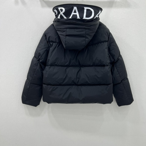 Replica Prada Down Feather Coat Long Sleeved For Women #1264012 $230.00 USD for Wholesale