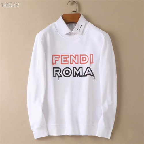 Wholesale Fendi Hoodies Long Sleeved For Men #1264019 $48.00 USD, Wholesale Quality Replica Fendi Hoodies