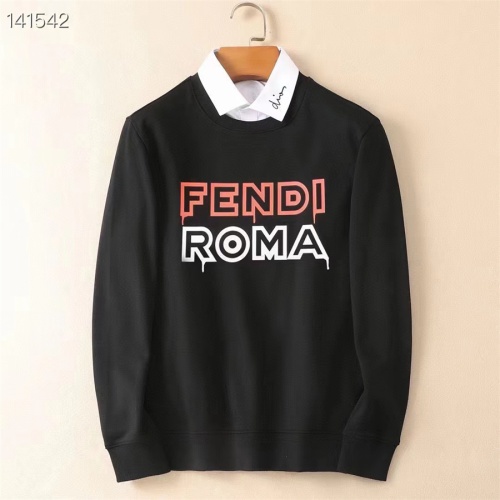 Wholesale Fendi Hoodies Long Sleeved For Men #1264021 $48.00 USD, Wholesale Quality Replica Fendi Hoodies