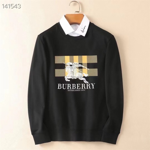 Wholesale Burberry Hoodies Long Sleeved For Men #1264024 $48.00 USD, Wholesale Quality Replica Burberry Hoodies