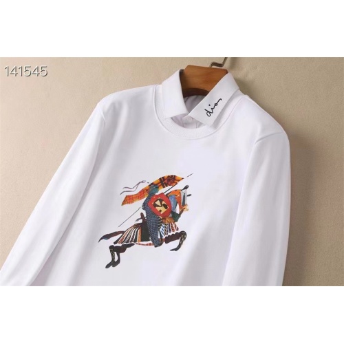 Replica Hermes Hoodies Long Sleeved For Men #1264025 $48.00 USD for Wholesale