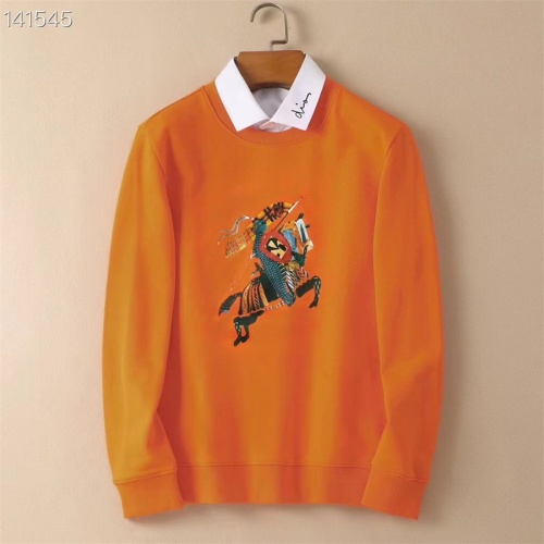 Wholesale Hermes Hoodies Long Sleeved For Men #1264026 $48.00 USD, Wholesale Quality Replica Hermes Hoodies