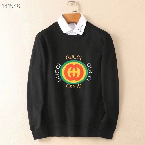 Wholesale Gucci Hoodies Long Sleeved For Men #1264030 $48.00 USD, Wholesale Quality Replica Gucci Hoodies