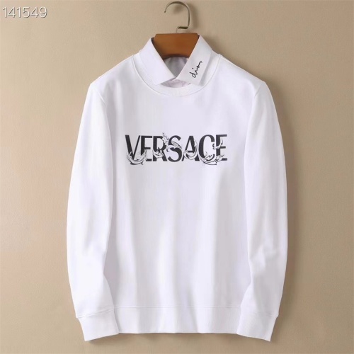 Wholesale Versace Hoodies Long Sleeved For Men #1264034 $48.00 USD, Wholesale Quality Replica Versace Hoodies