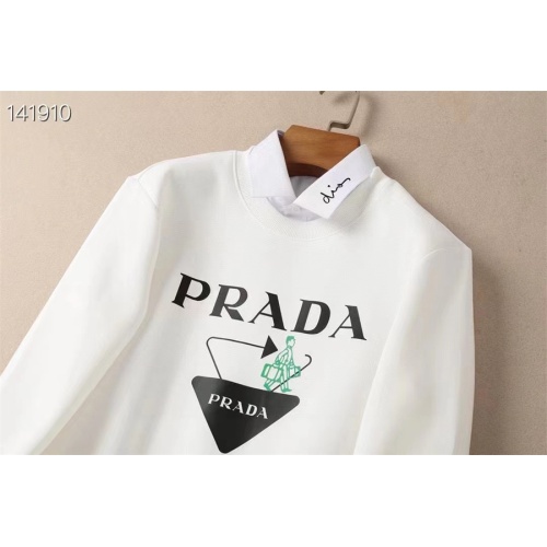 Replica Prada Hoodies Long Sleeved For Men #1264045 $48.00 USD for Wholesale