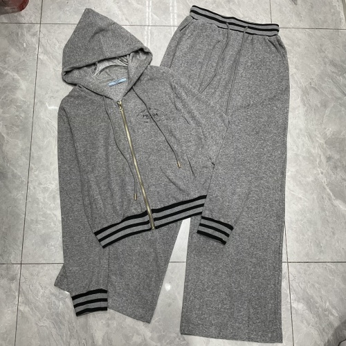 Wholesale Prada Tracksuits Long Sleeved For Women #1264064 $105.00 USD, Wholesale Quality Replica Prada Tracksuits