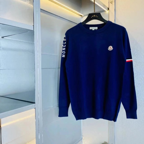 Wholesale Moncler Sweaters Long Sleeved For Men #1264073 $42.00 USD, Wholesale Quality Replica Moncler Sweaters